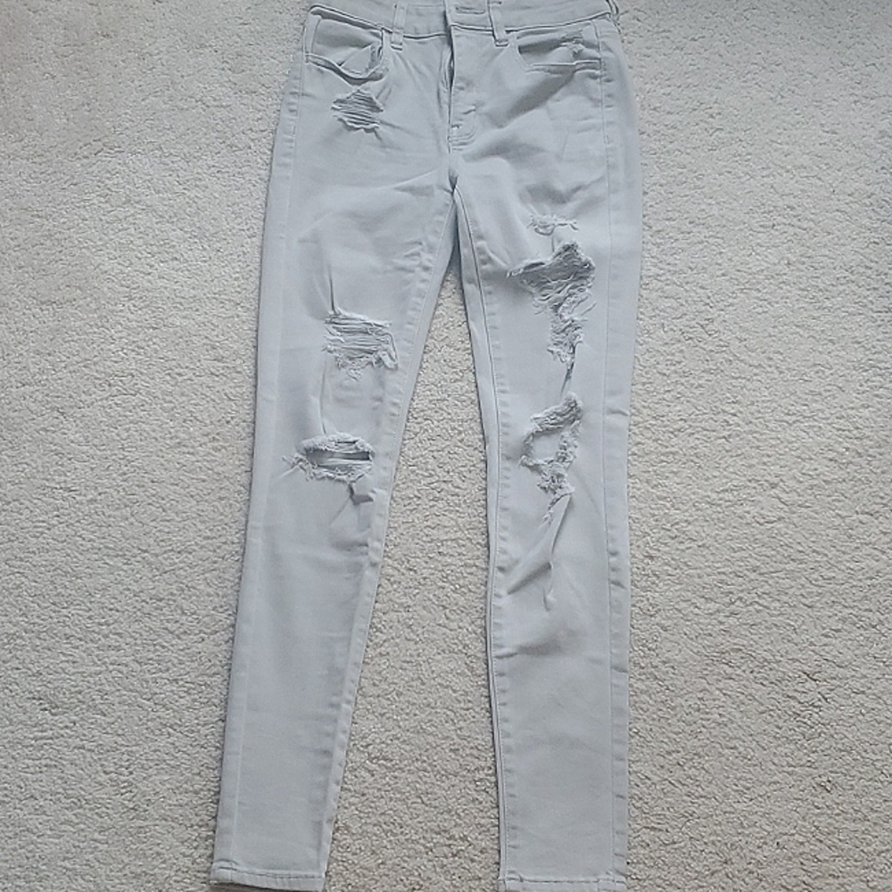 hi rise jegging American Eagle skinny jeans